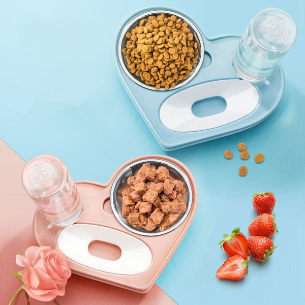 2 In 1 Water Dispenser and Food Container